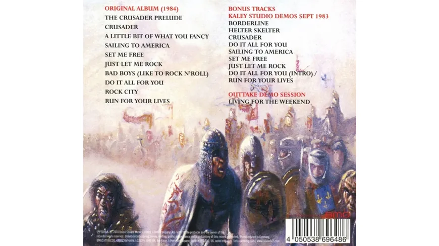 Crusader Digipak