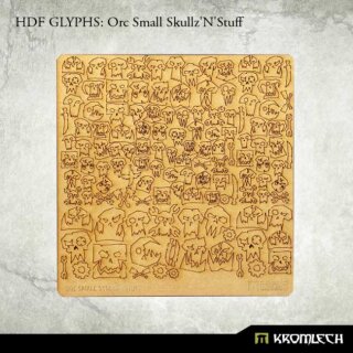 HDF Glyphs: Orc Small Skullz'N'Stuff