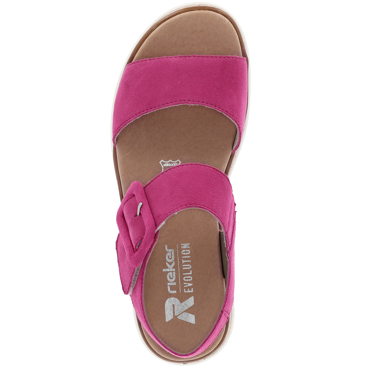 Rieker EVOLUTION W0800 Keilsandale pink