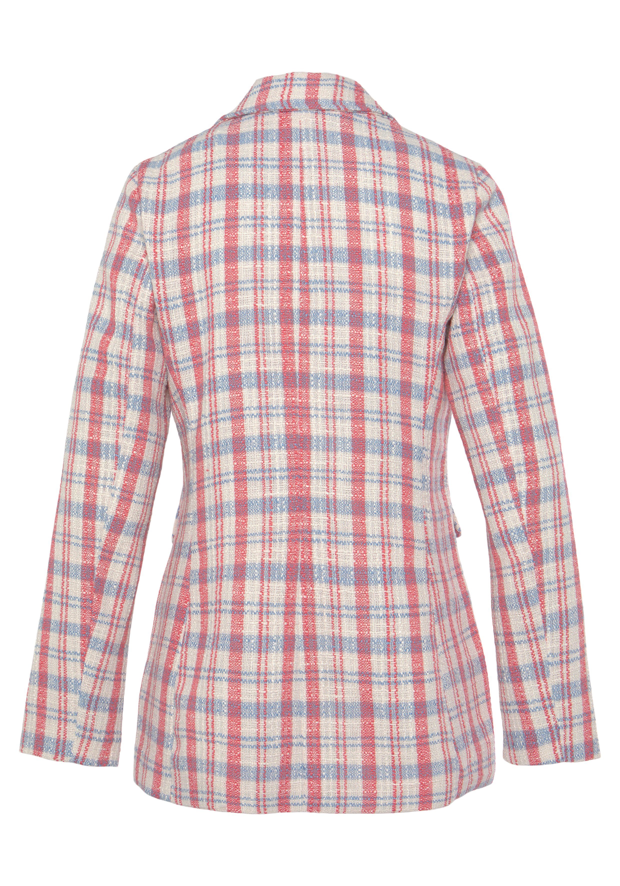 LASCANA Longblazer aus Bouclé