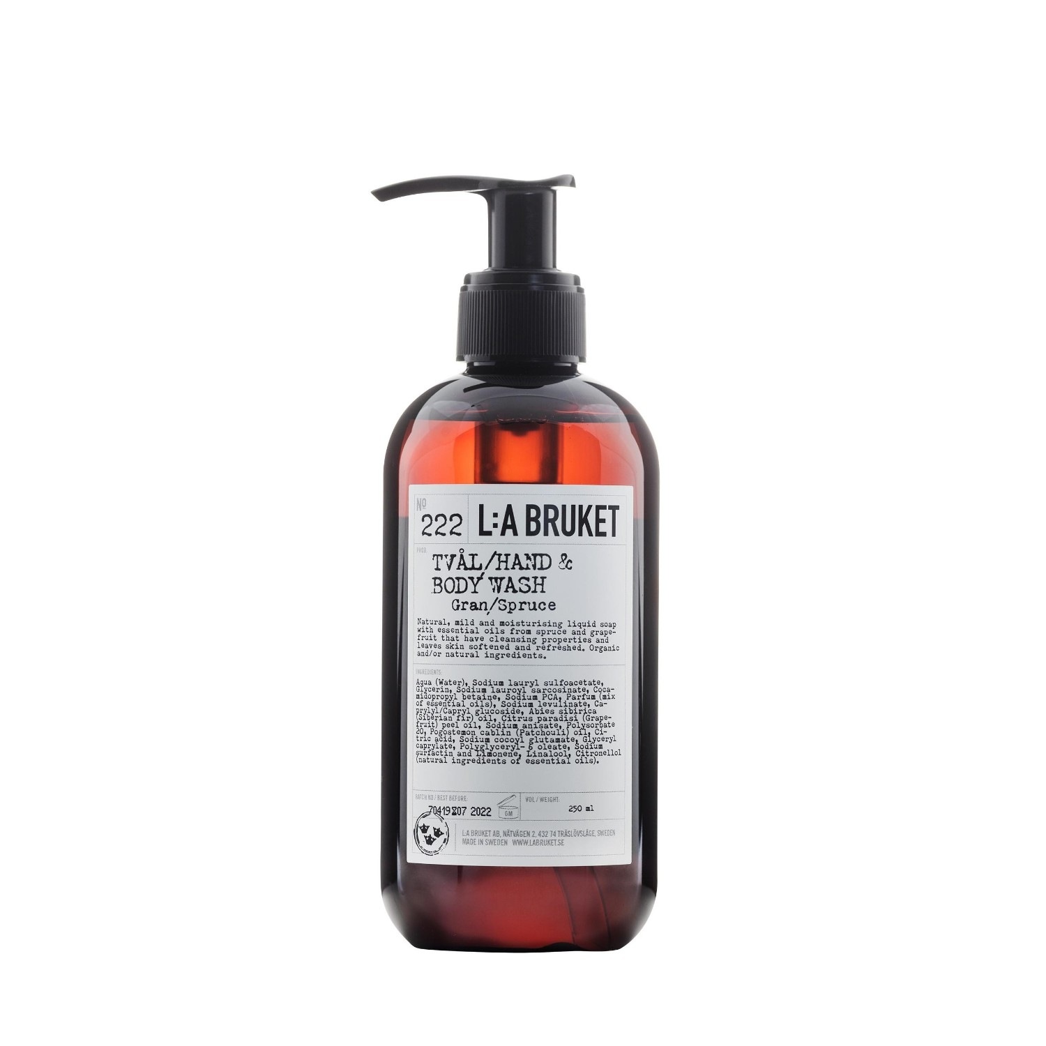 No. 222 Hand & Body Wash Spruce