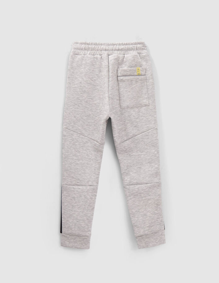 Jogging gris détails noirs et réfléchissant garçon