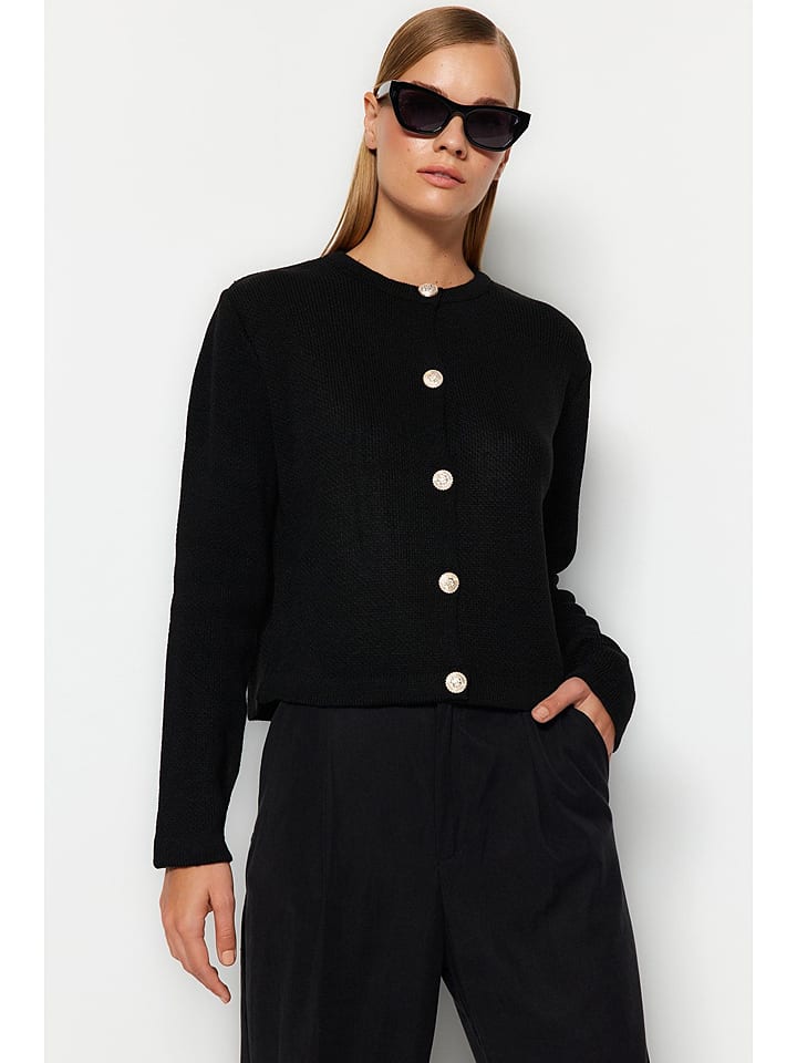 trendyol Cardigan in Schwarz günstig kaufen