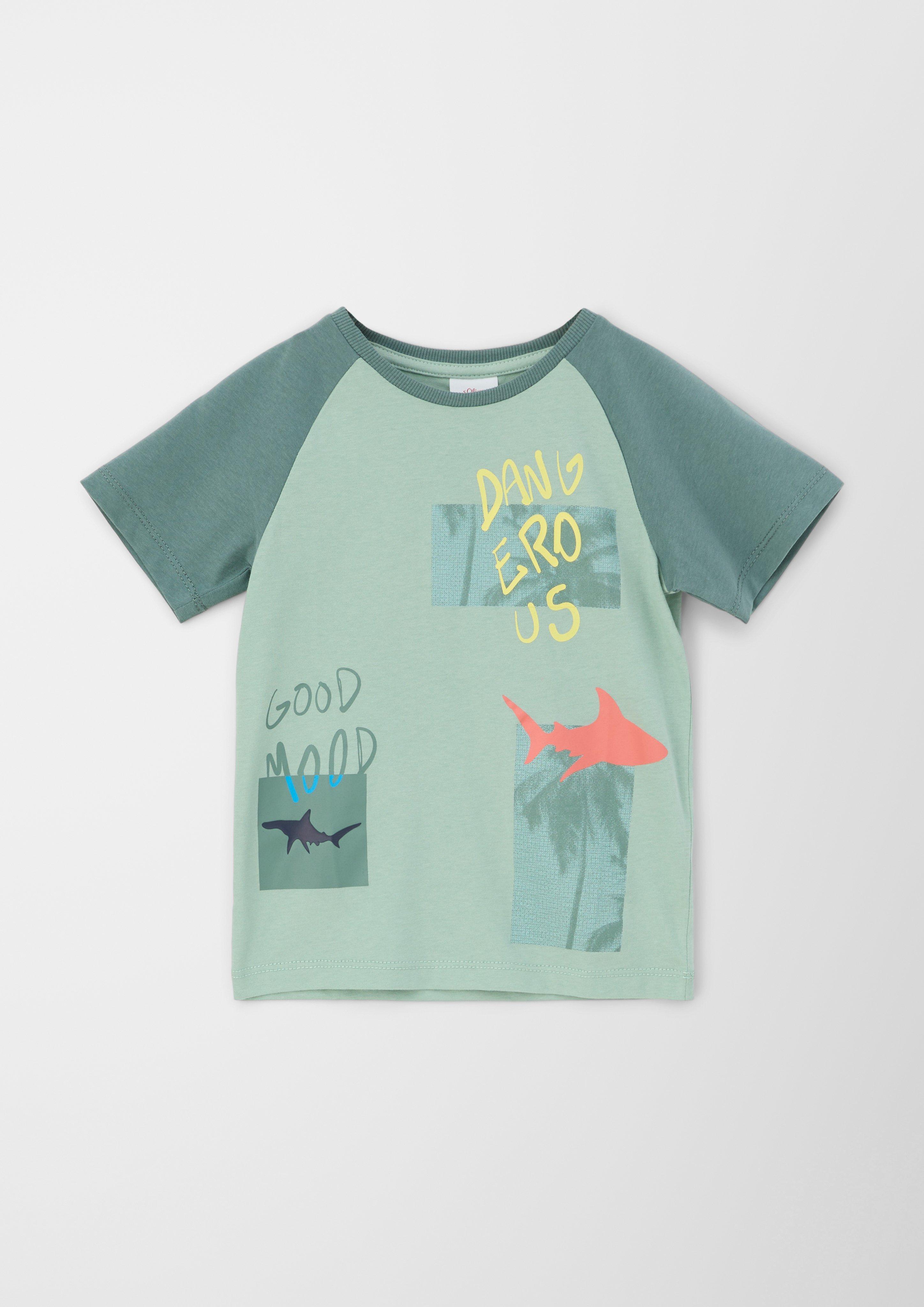 T-Shirt mit Prints  2130689-6091
