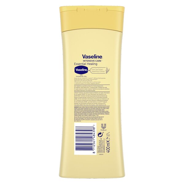 Vaseline Intensive Care Essential Healing testápoló 400ml