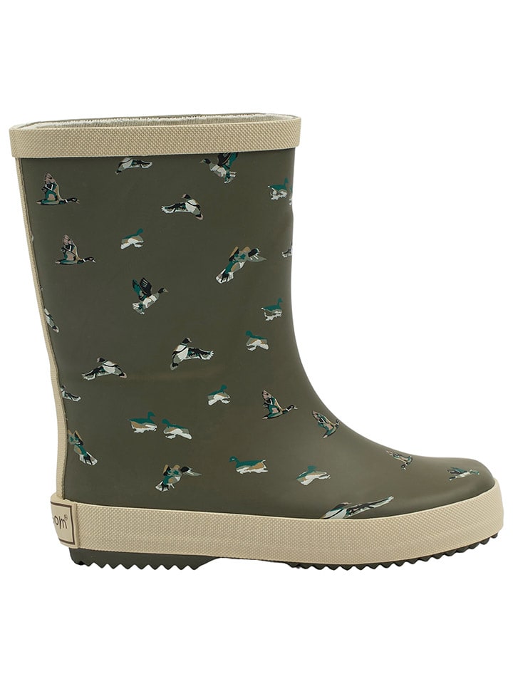 POM POM Gummistiefel in Khaki günstig kaufen