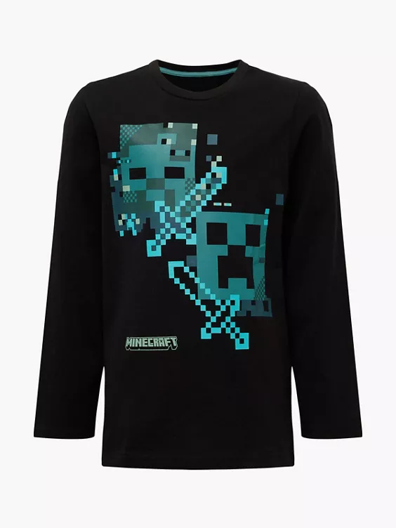 Minecraft Langarmshirt