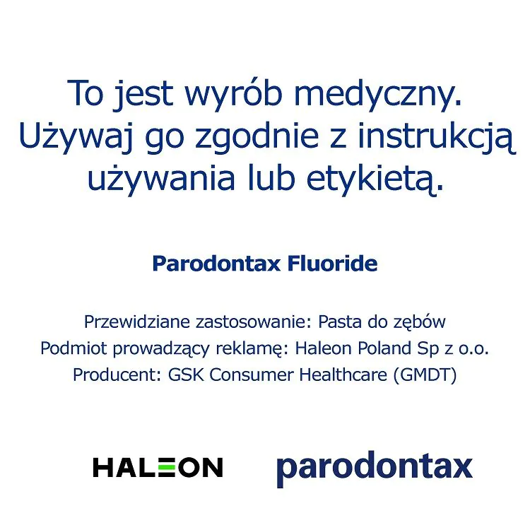 Parodontax Πάστα Φθορίου Gsk