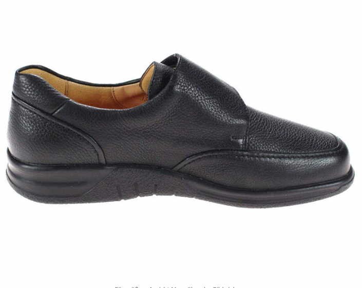 GANTER Komfort Slipper schwarz Kurt