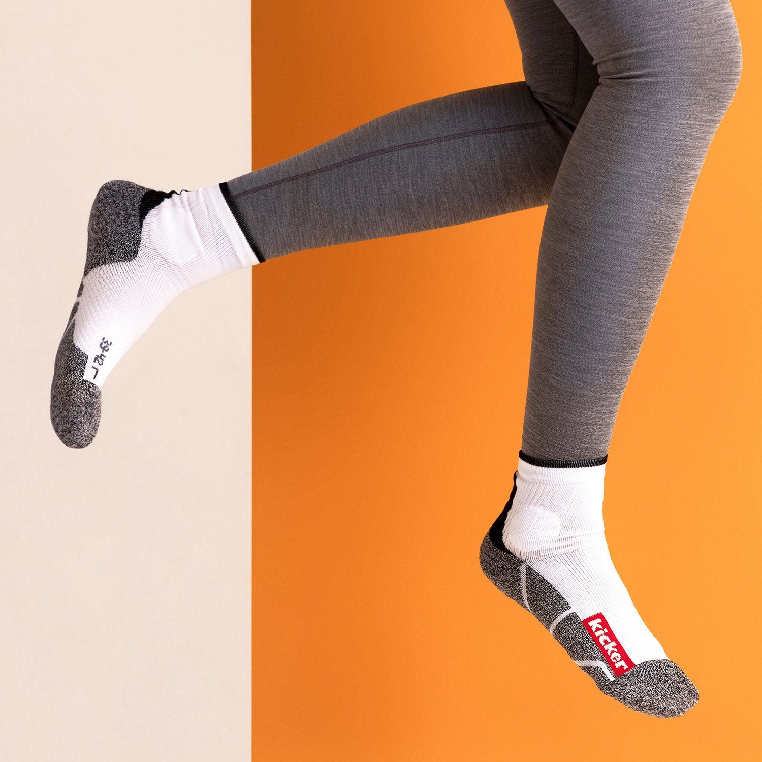 kicker Sportsocken Sport Funktionssocken für Damen und Herren