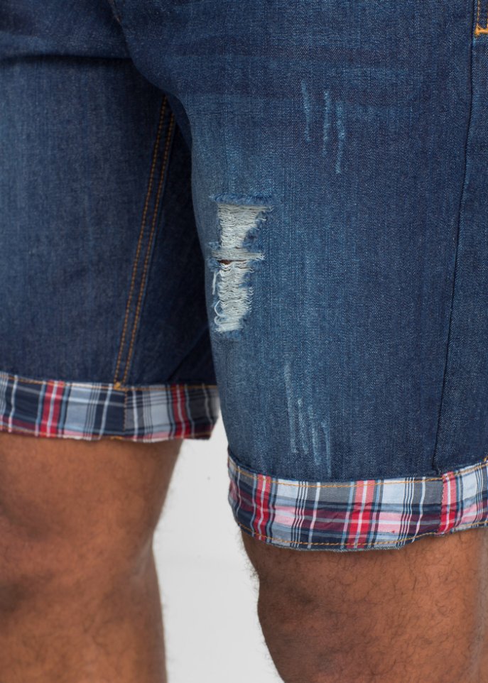 Jeans-Bermuda, Loose Fit