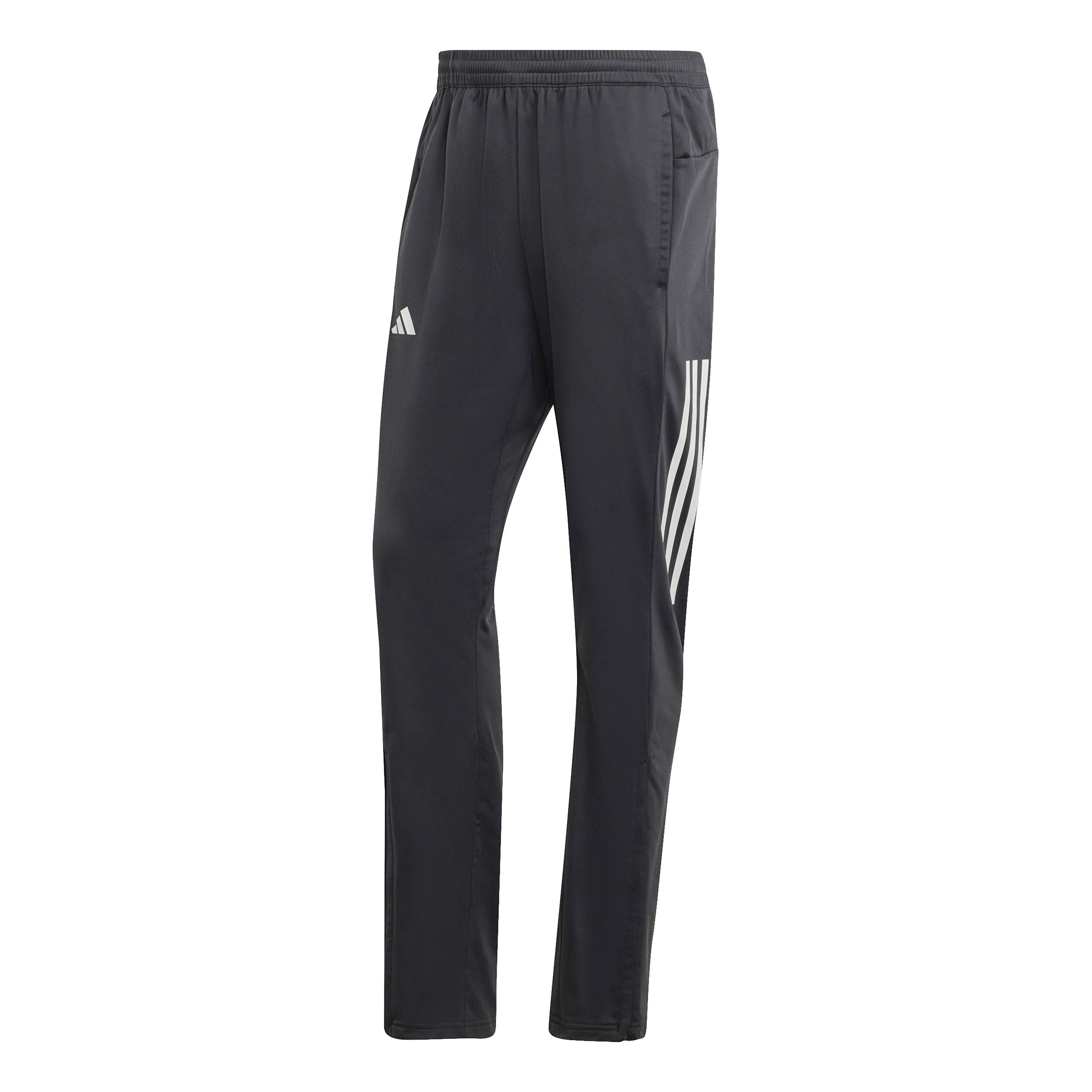 3-Stripes Knitted Trainingshose Herren - Schwarz, Weiß