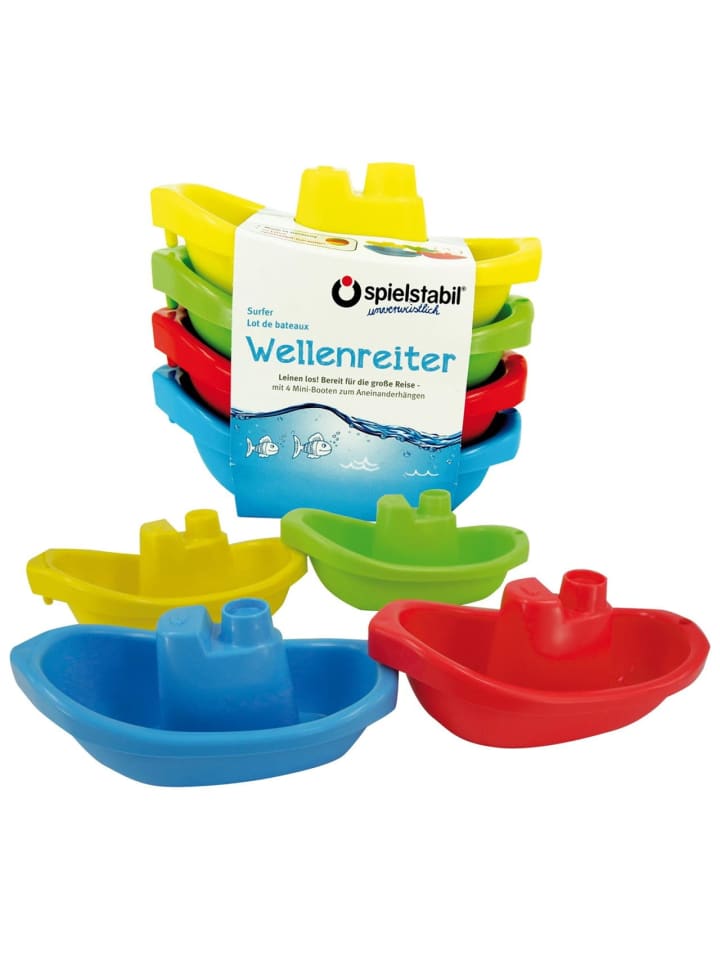 Spielstabil 4tlg. Set: Set Wellenreiter in mehrfarbig günstig kaufen onesize