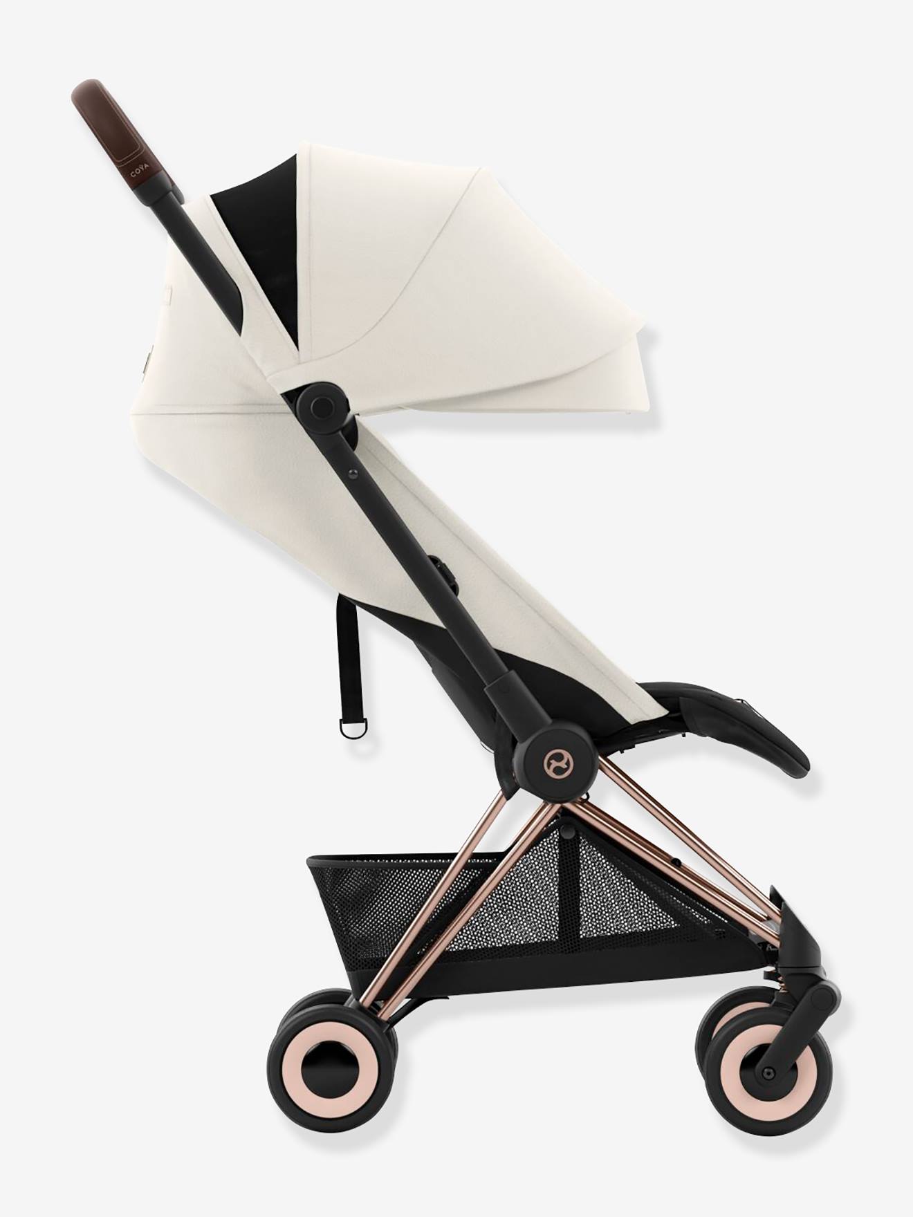 Poussette CYBEX Platinum Coya chrome brown/mirage grey