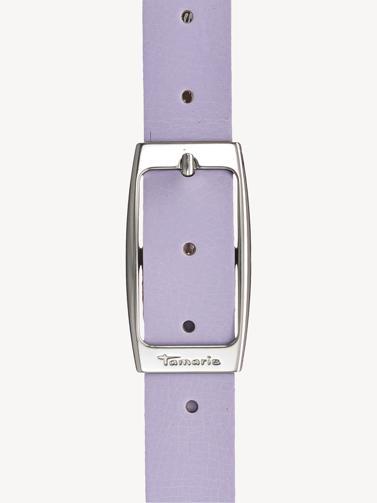 Ceinture en cuir - mauve