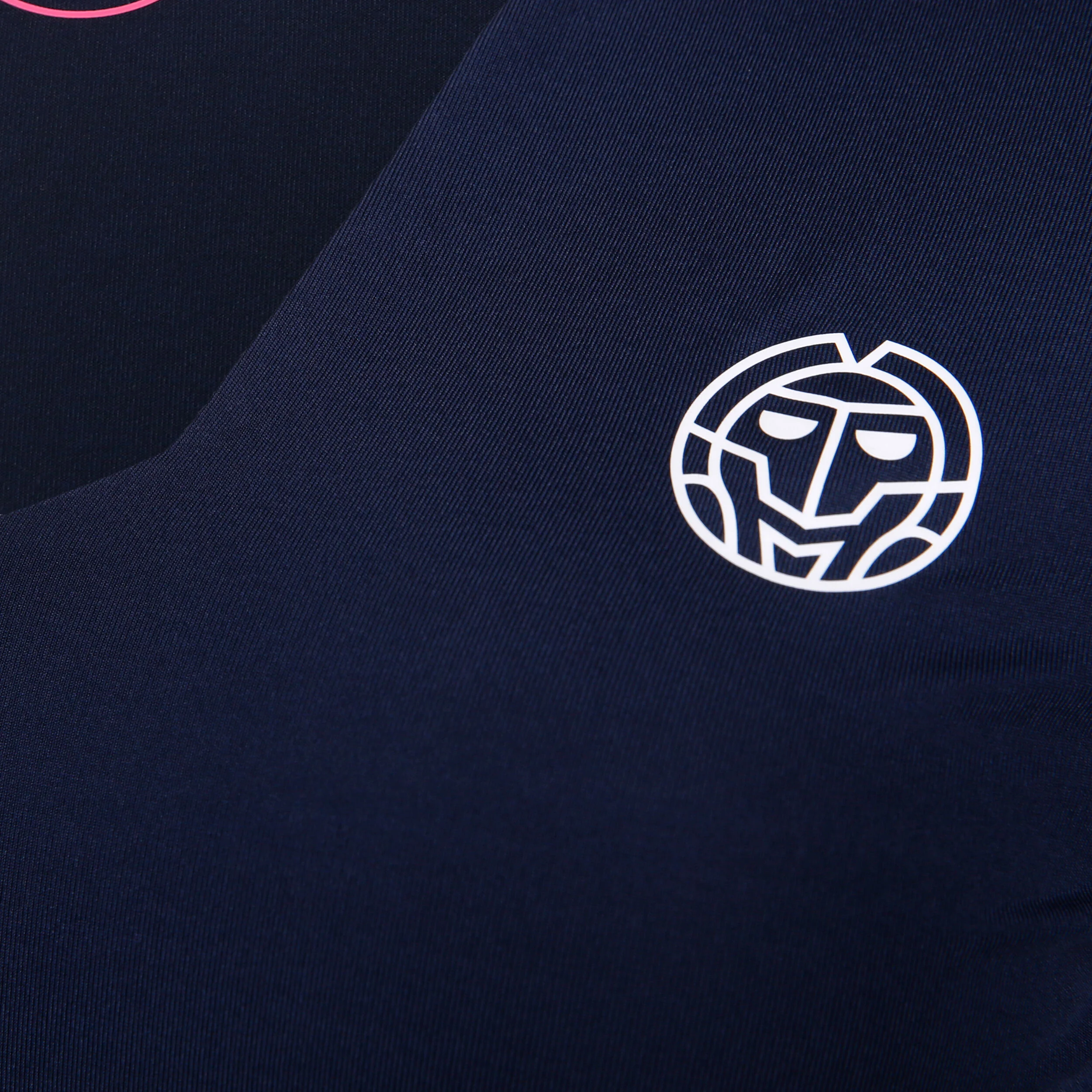 Ariana Tech V-Neck Longsleeve Damen - Dunkelblau