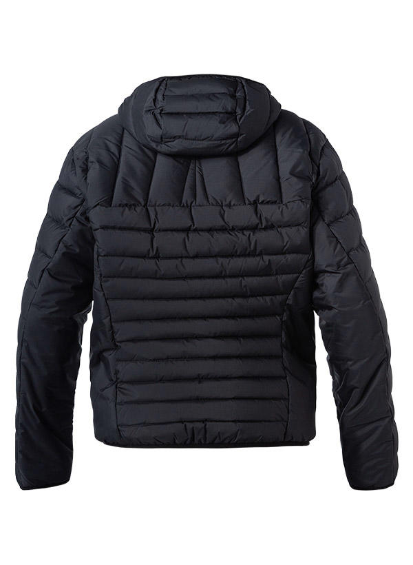 BOSS Green, Steppjacke, Mikrofaser wasserabweisend, nachtblau