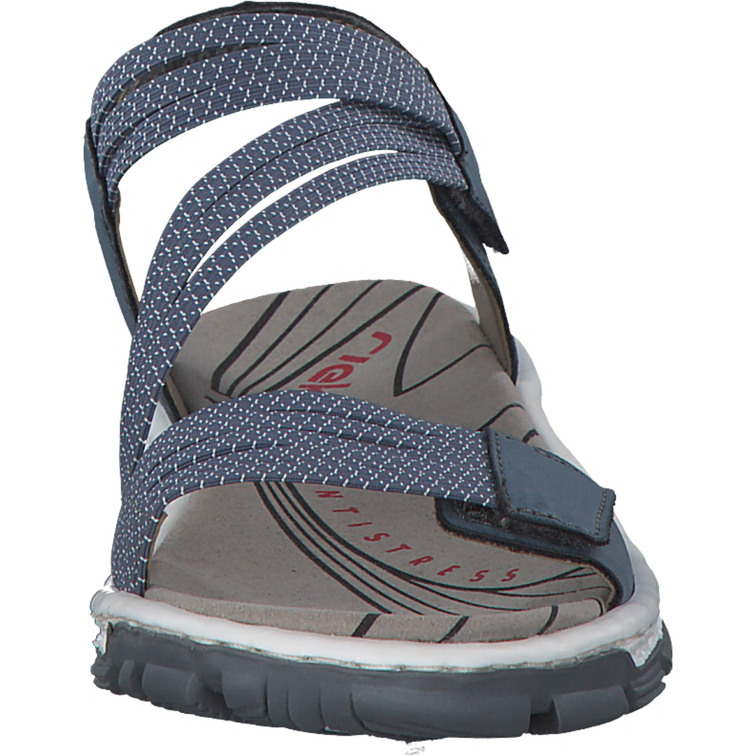 Rieker 68871, Sandalen, Damen, Blau - Marineblau