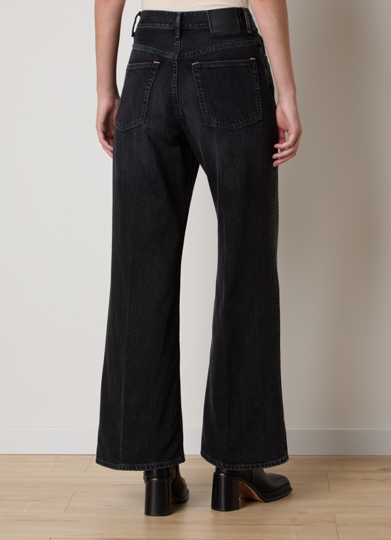 Τζιν Acne Studios με ψηλή μέση και χρωματιστό ξέπλυμα