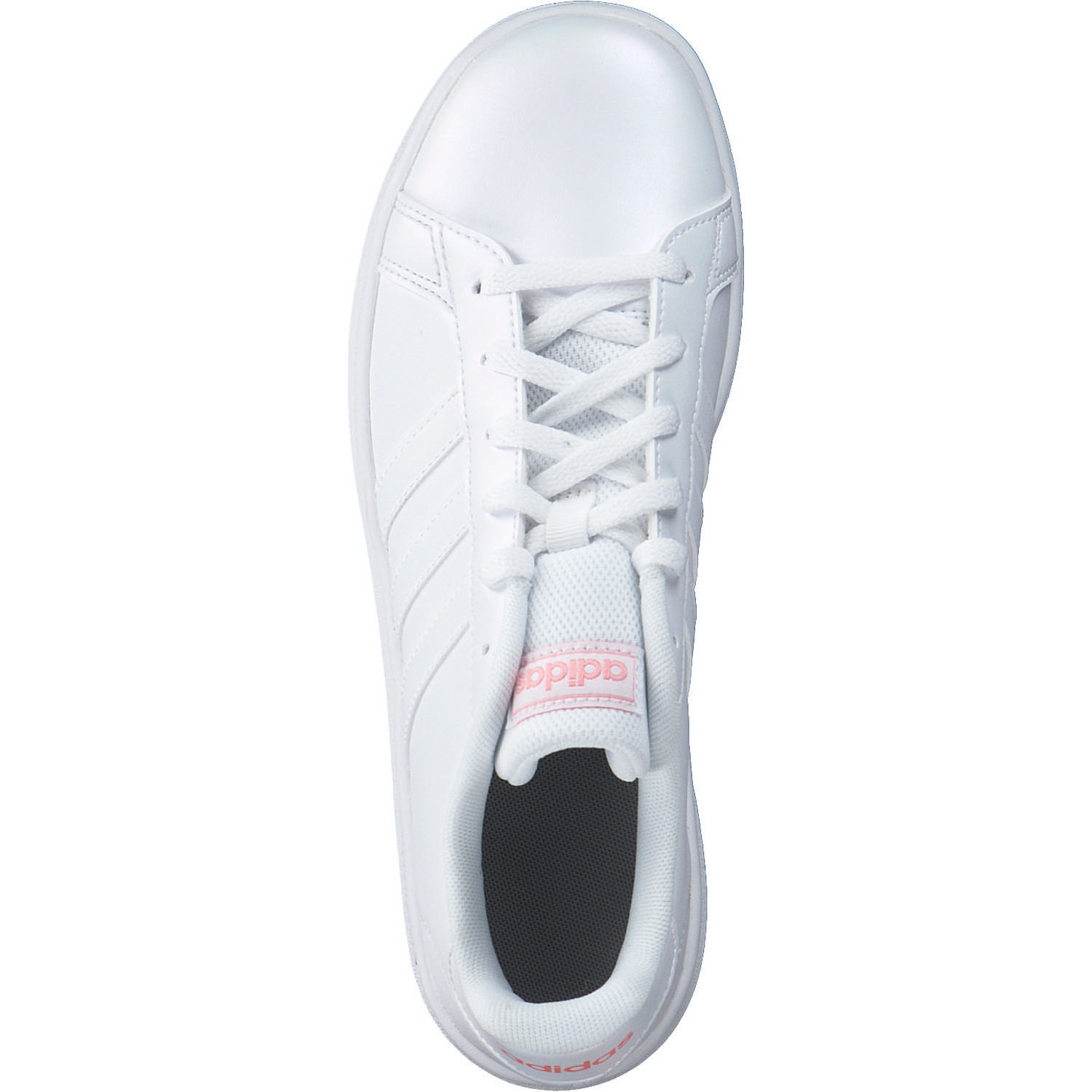 Adidas Core Grand Court K, Sneakers Low, Kinder, Weiß