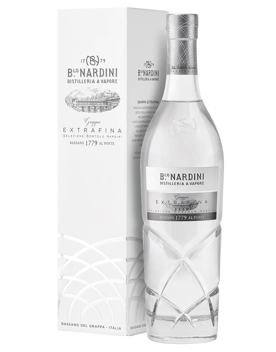 Grappa Extrafina Selezione Bortolo Nardini 0,7 ℓ, En Étui