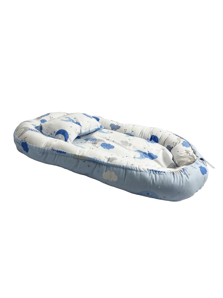just2little Babynest mit Kissen in Turkis günstig kaufen onesize