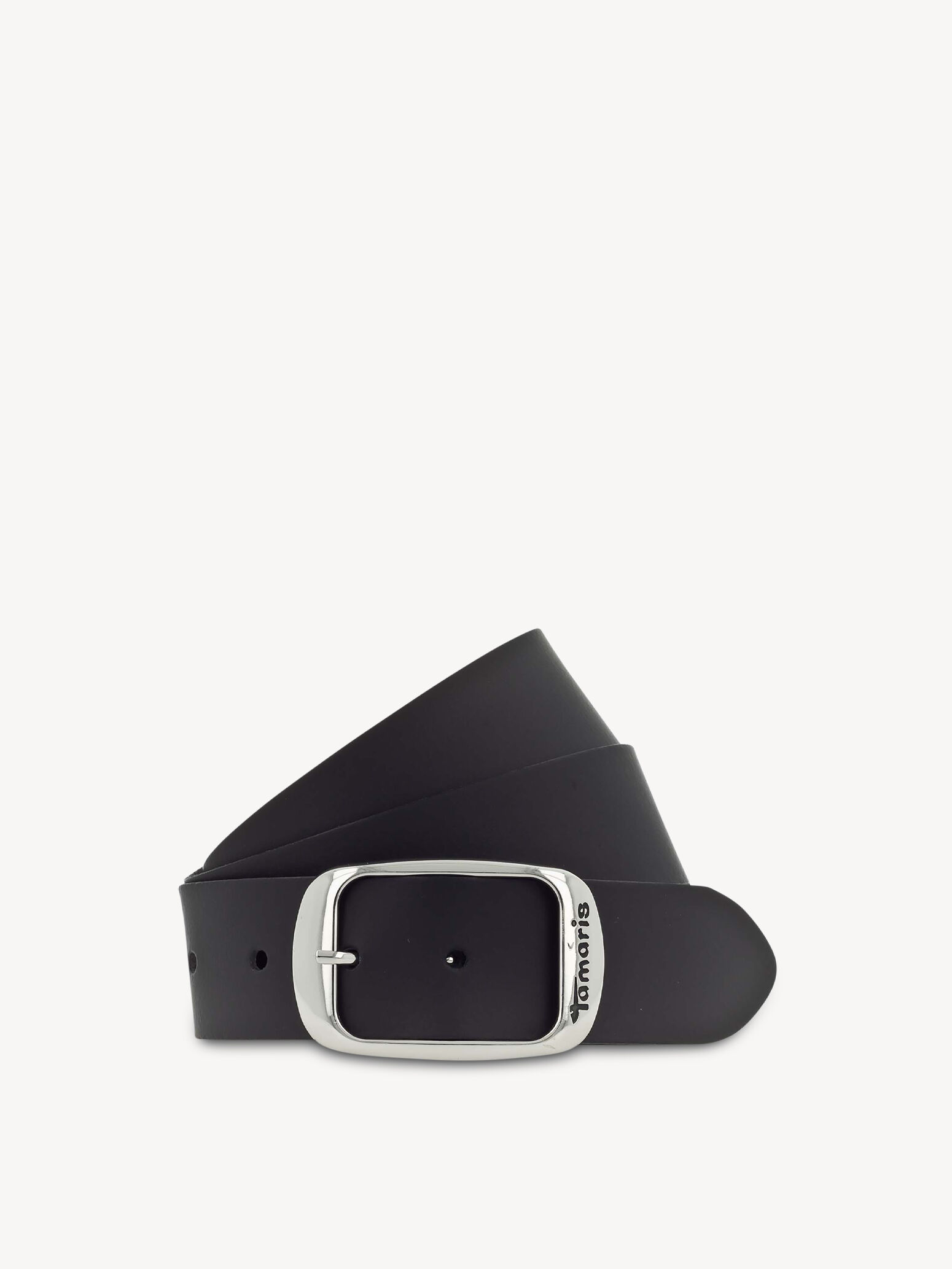 Ceinture en cuir - noir