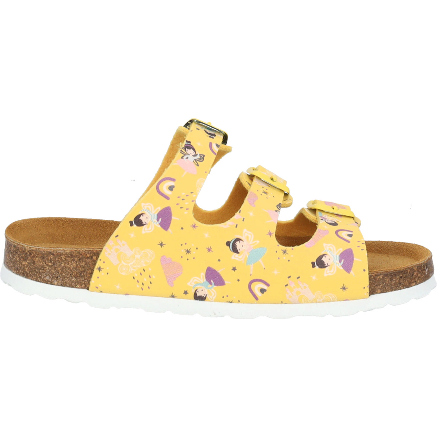 Palado Kids Capri G Print, Pantoletten, Kinder, Gelb Fairy