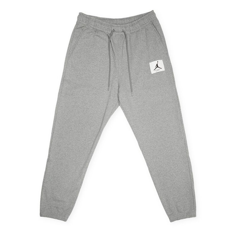 JORDAN Essential Statement Fleece Pant carbon heather/sail