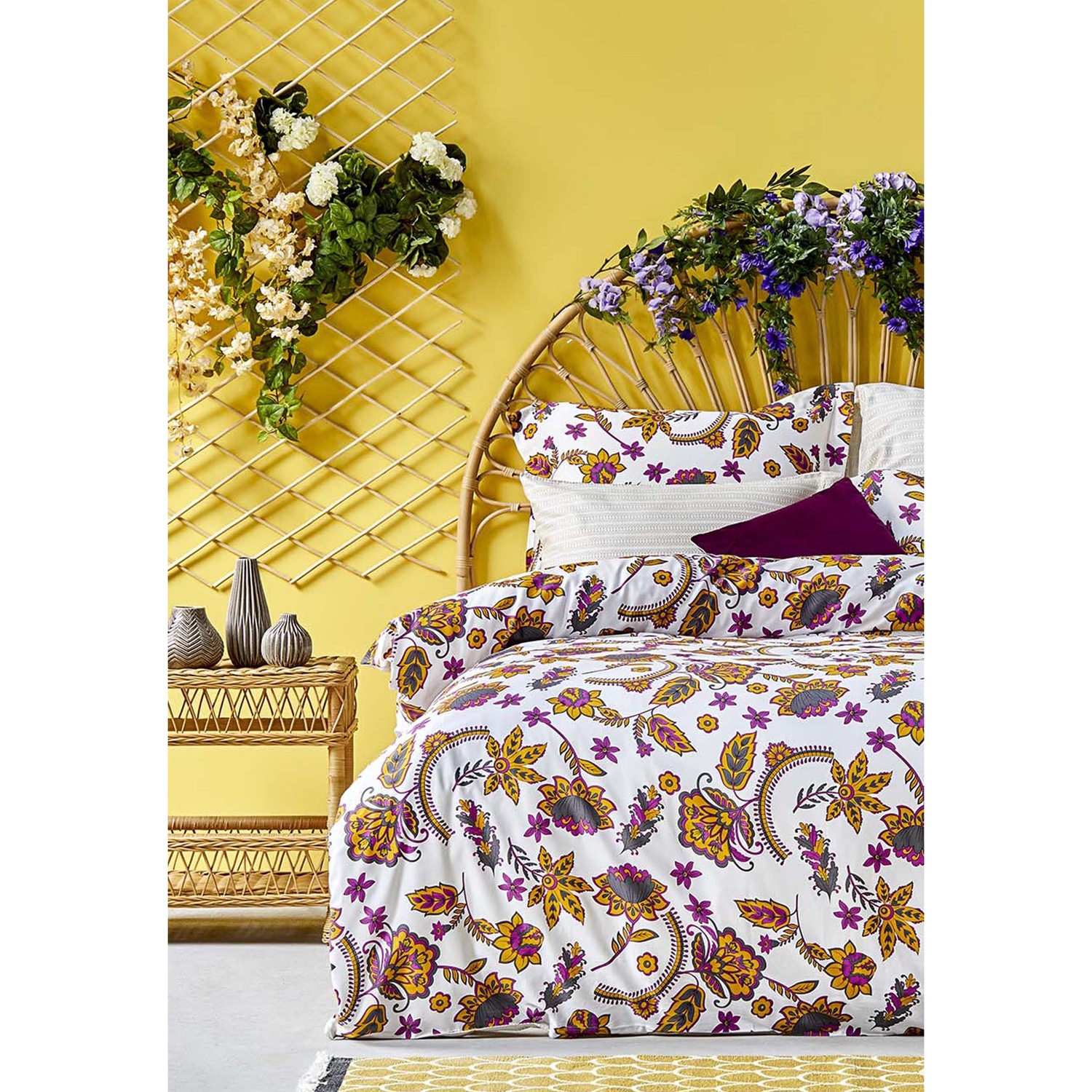Bettwäsche Set in wendbarem Design