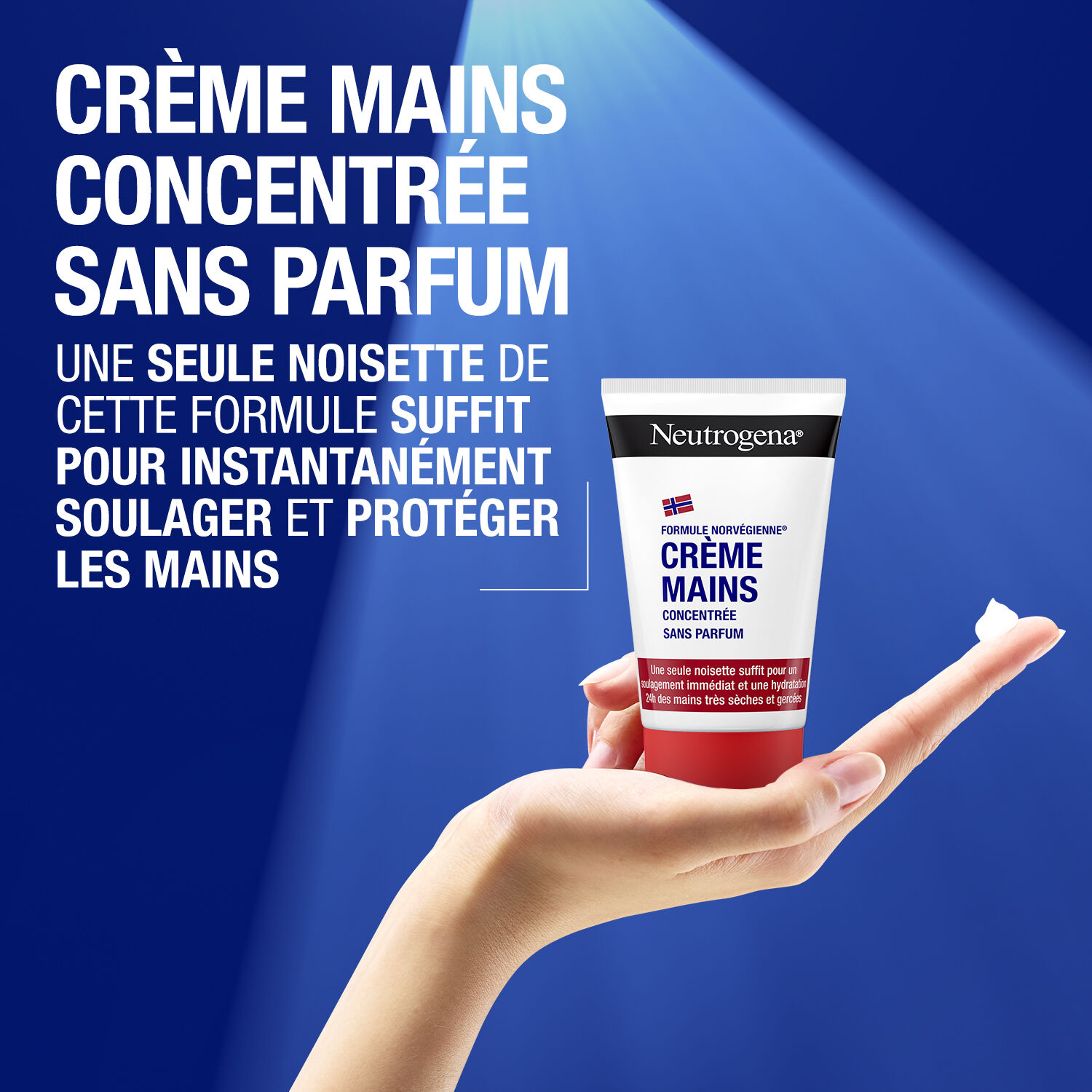 Neutrogena Crème mains NEUTROGENA® Duo Crème Mains Concentrée sans parfum 2 x 50 ml