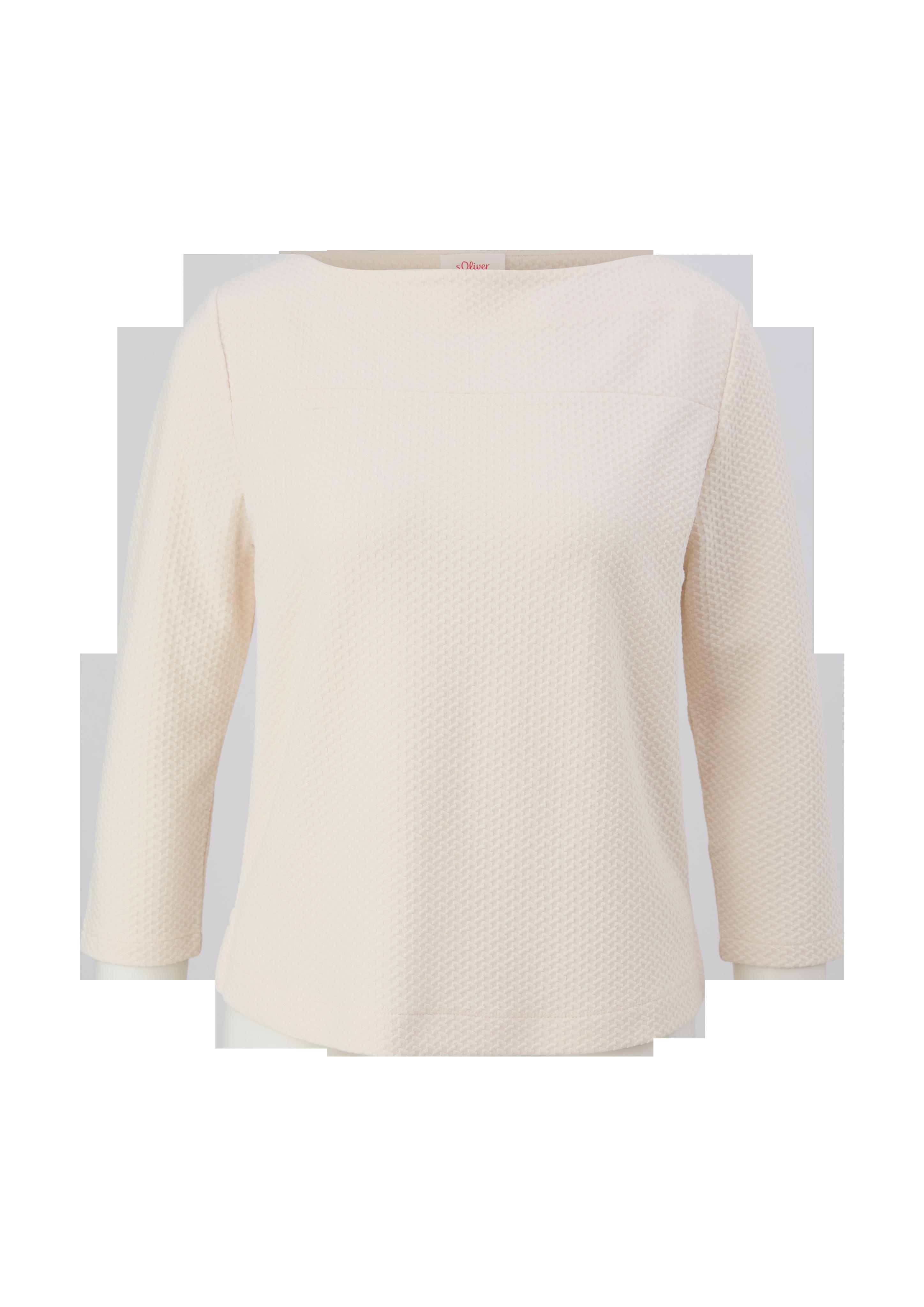 Longsleeve mit U-Boot-Ausschnitt  2129779-8009