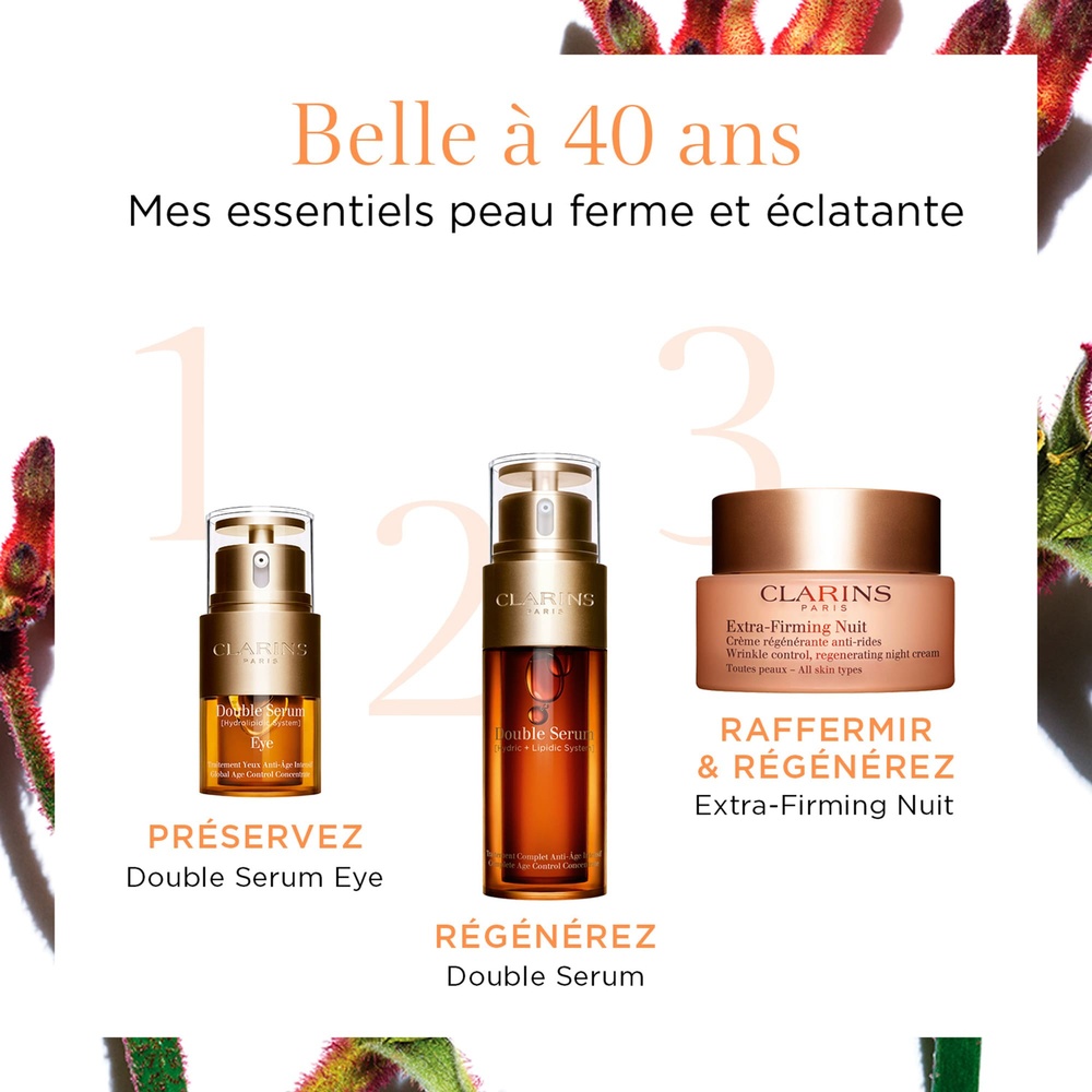 Clarins Extra-Firming Nuit Crème régénérante anti-rides Toutes peaux Soin Visage