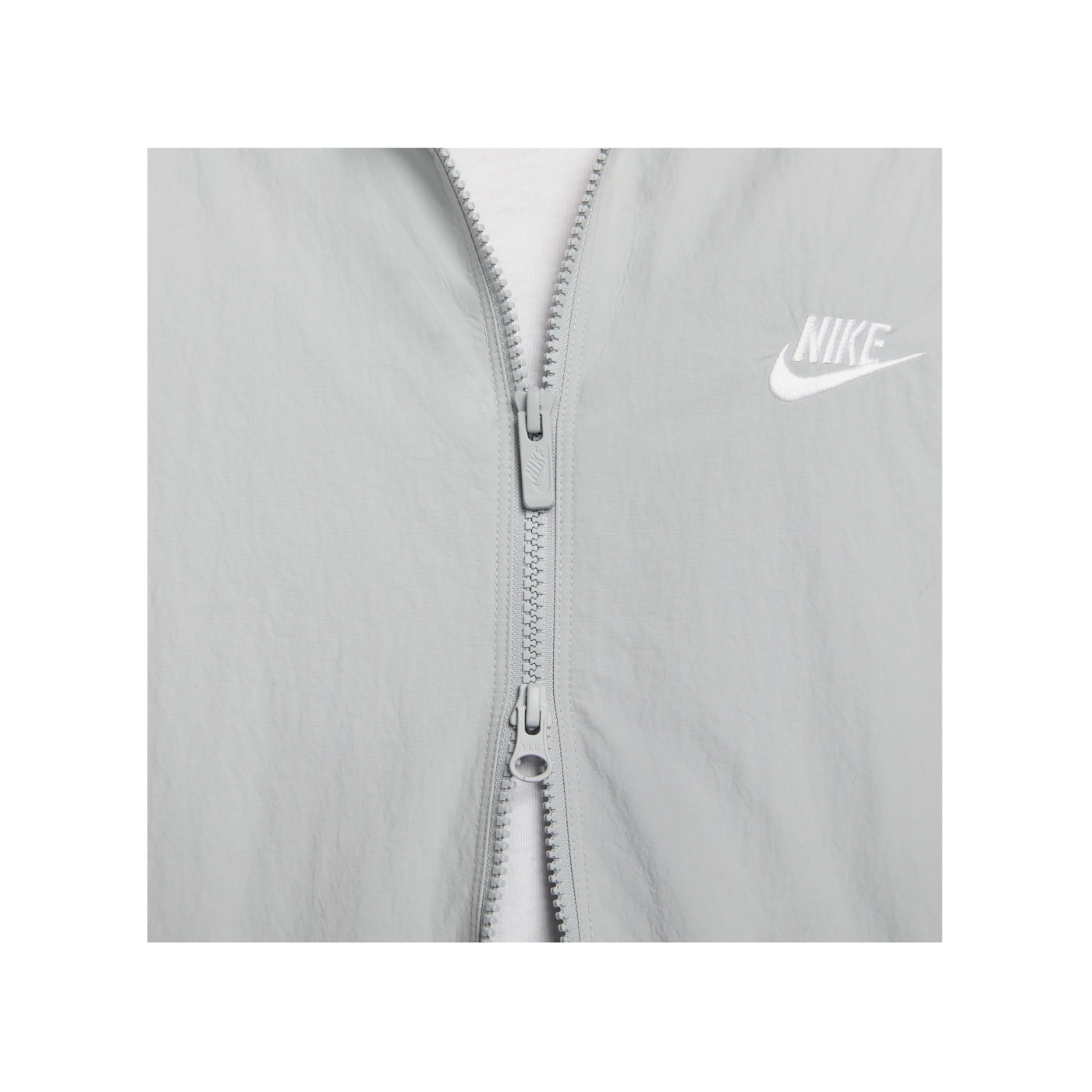 Nike Club Woven Jacke Grau Weiss F077