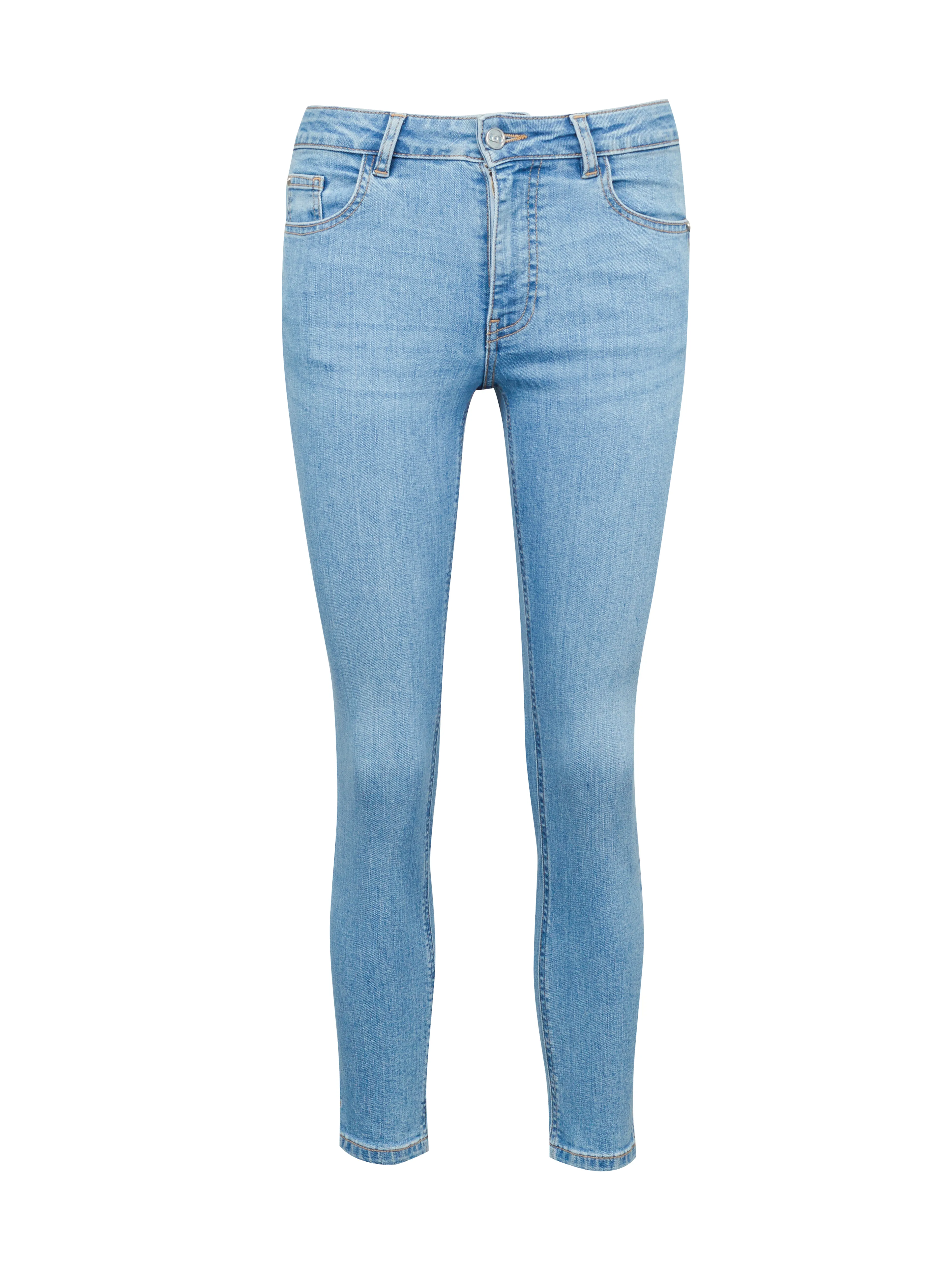 Hellblaue Damen Skinny Fit Jeans ORSAY