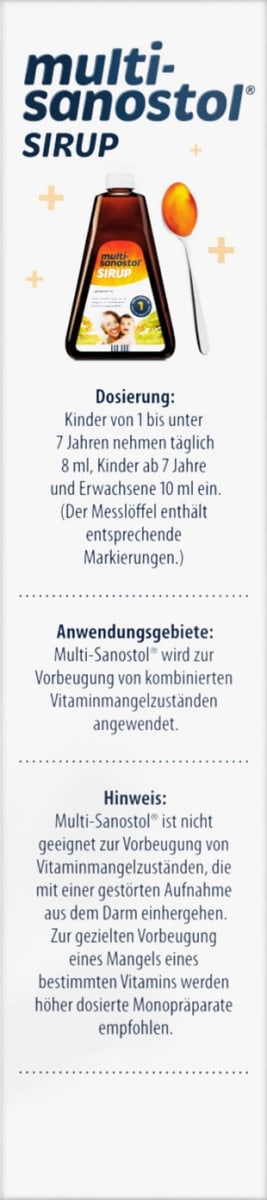 Multi-Sanostol Sirup, 300 g