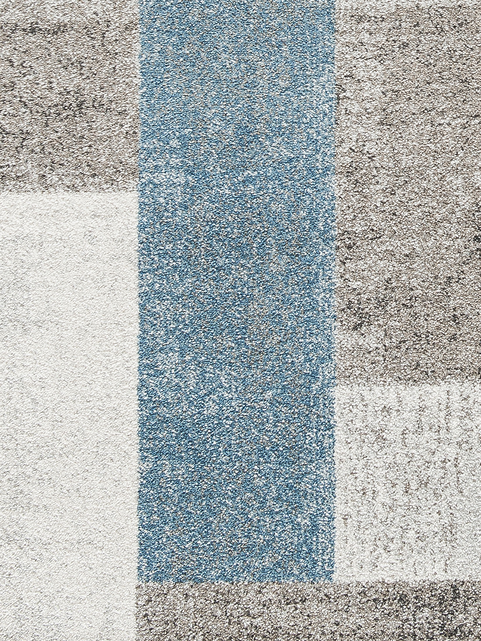 Urban Maze Moderner Teppich, Blue Avenue
