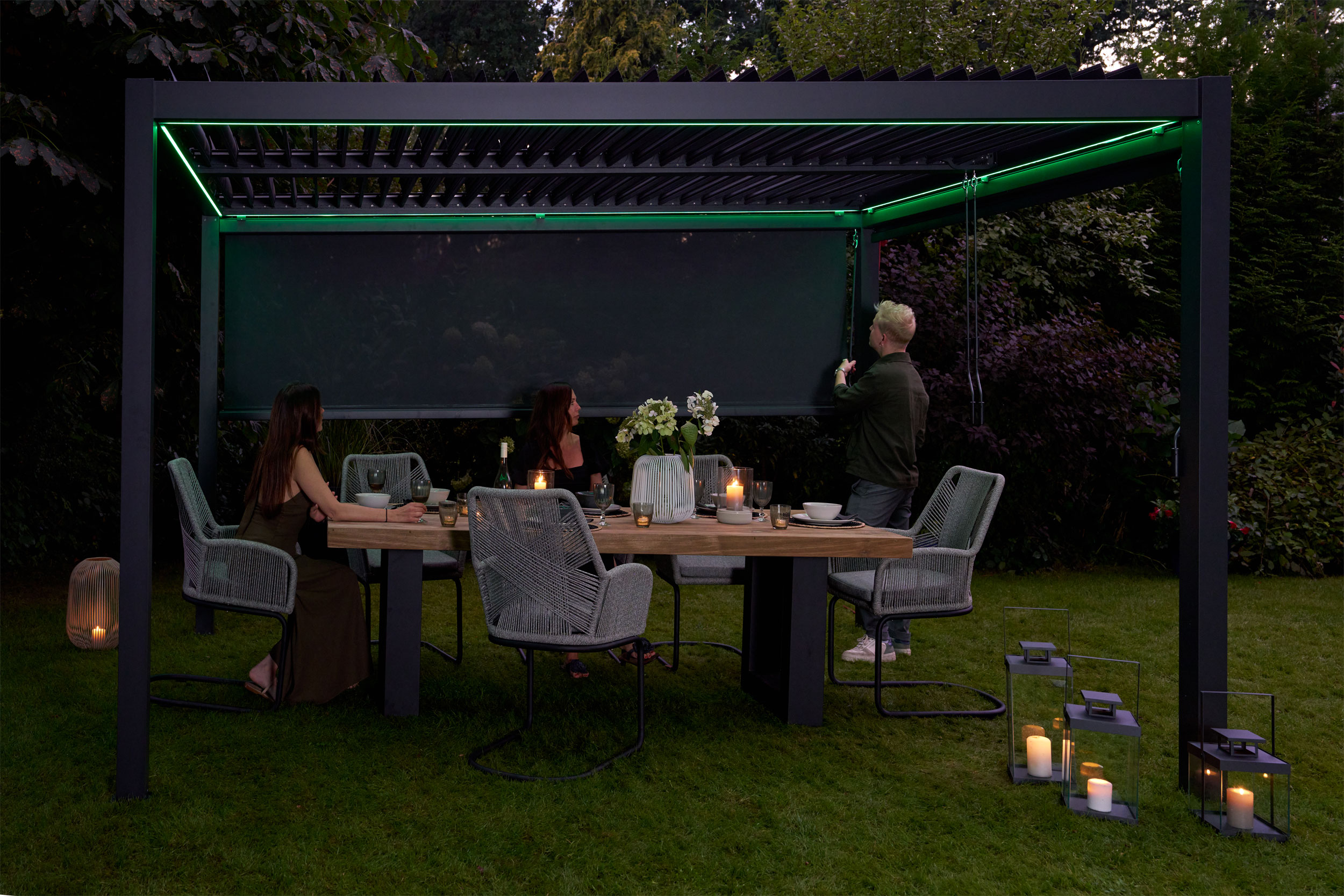OUTDOORVorhang für Gartenpavillon