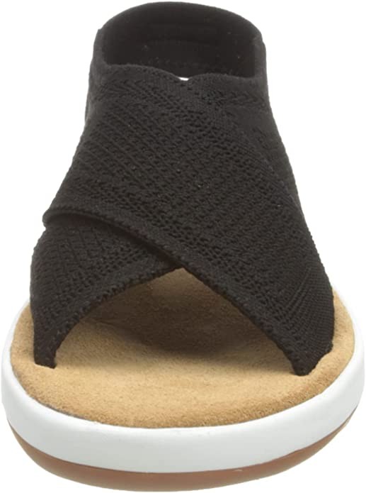 CLARKS Komfort Sandalen schwarz