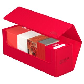Ultimate Guard Arkhive 400+ XenoSkin Monocolor Rot