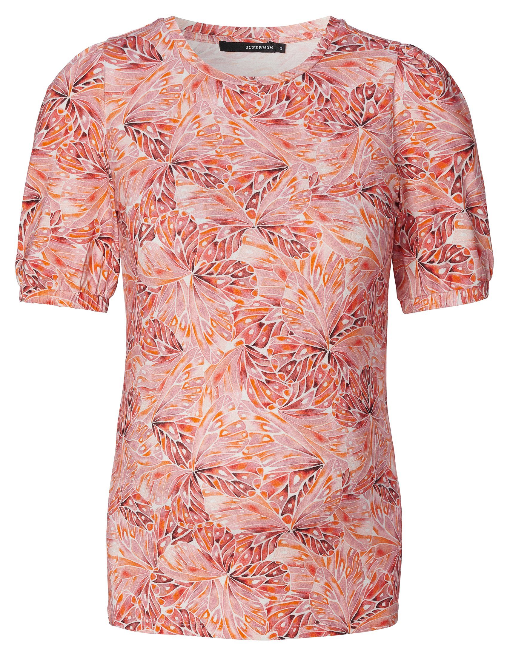 Supermom Umstandsshirt Supermom T-shirt Florala (1-tlg)