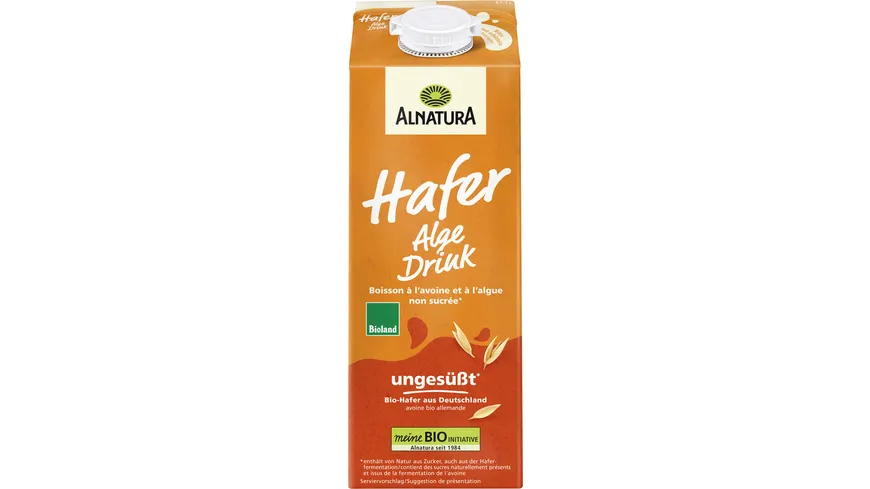 Alnatura Bio Hafer Alge Drink 1 l
