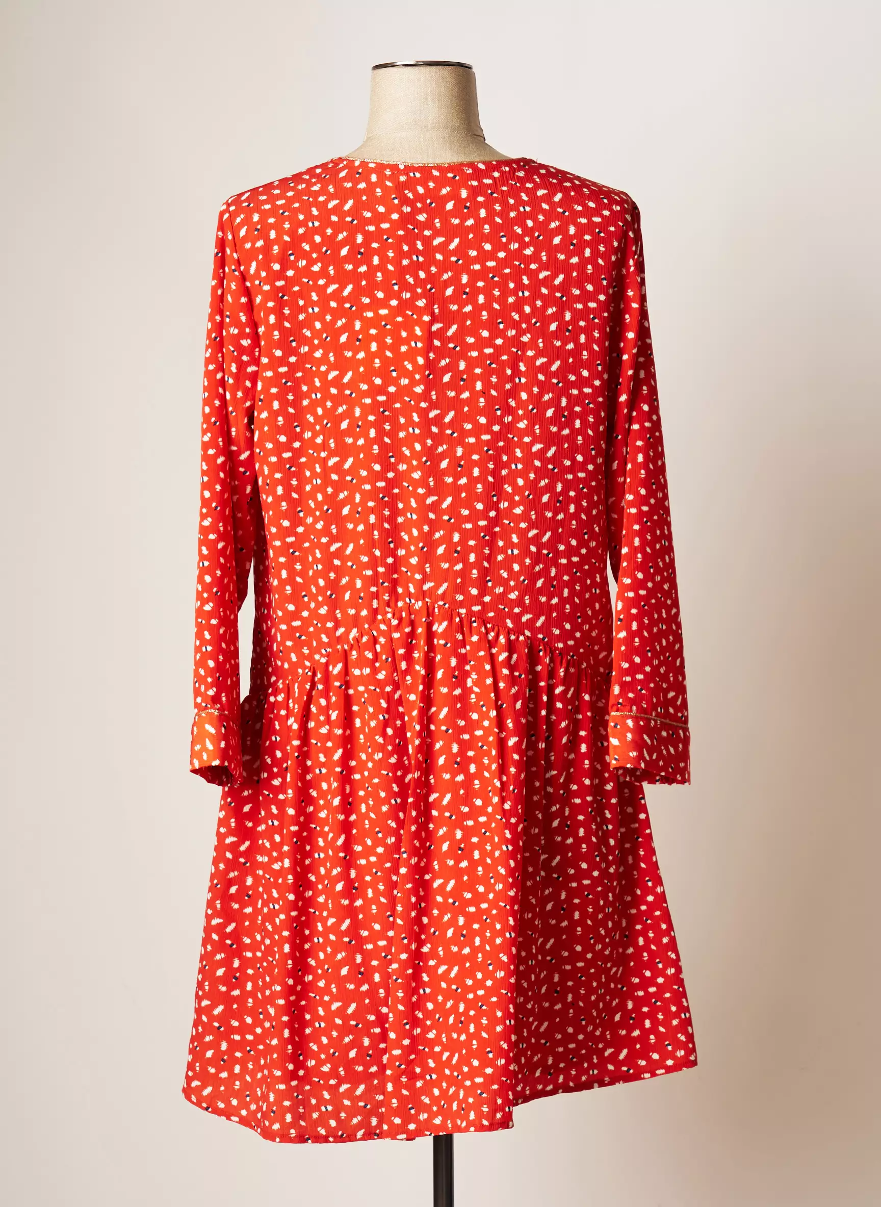 Cherry Paris Robes Courtes Femme couleur gris