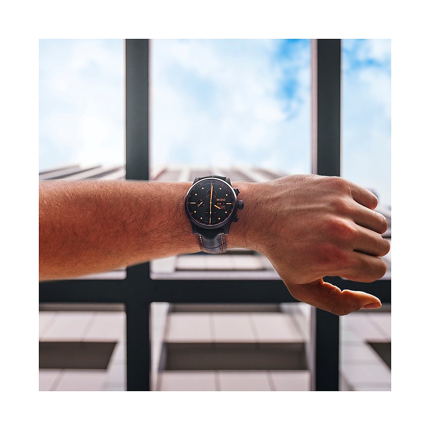 Mido Herrenuhr Multifort Chronograph