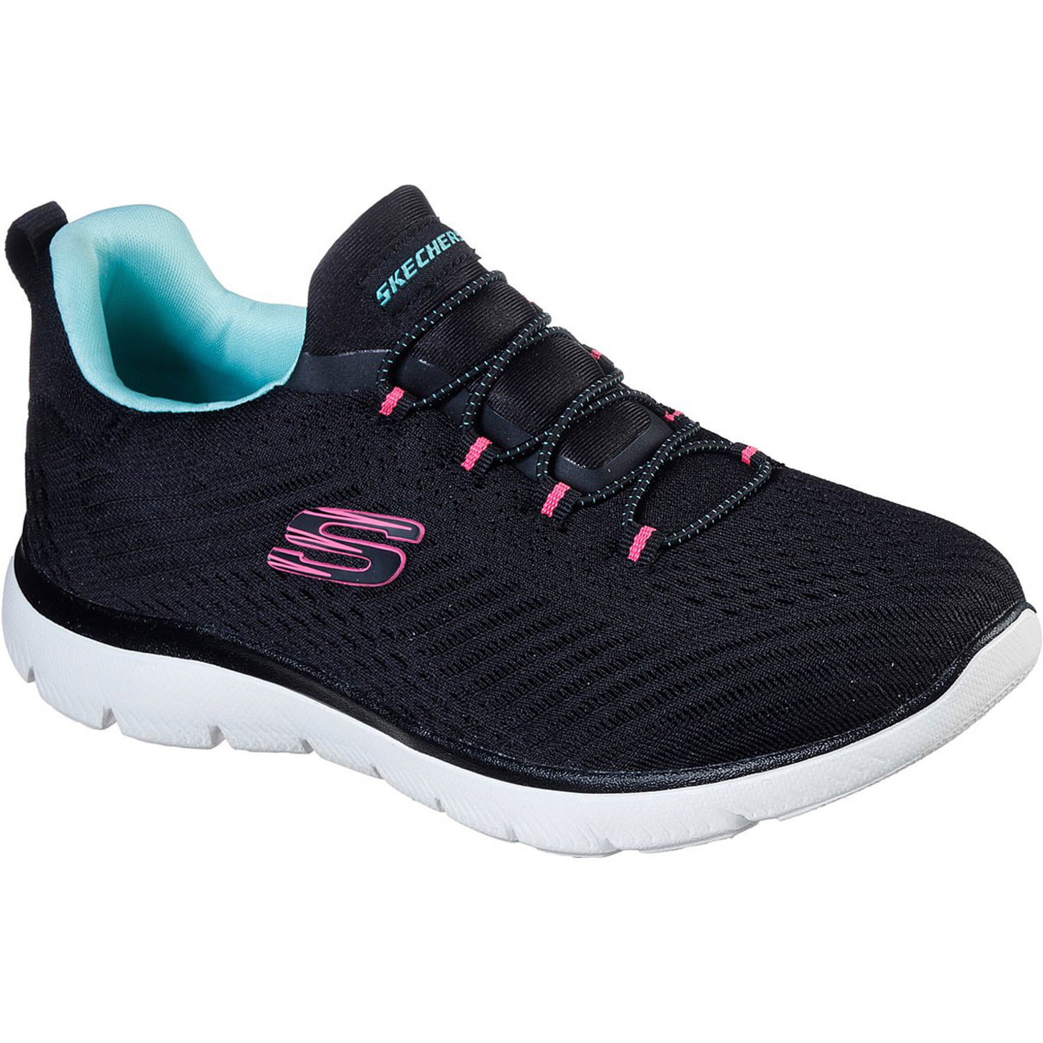 Skechers 149036, Sneakers Low, Damen, Schwarz (Black)