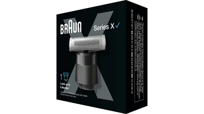 BRAUN Series X Wechselklinge XT20