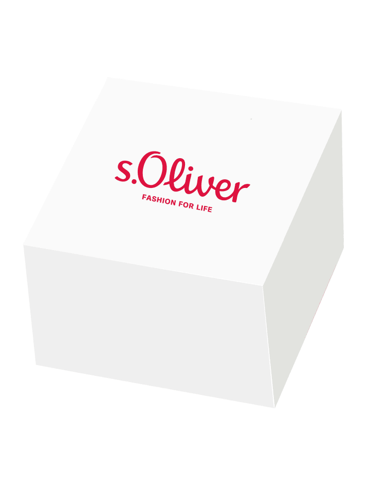 s.Oliver Quarzuhr Nylon, Kunststoff in transparent günstig kaufen