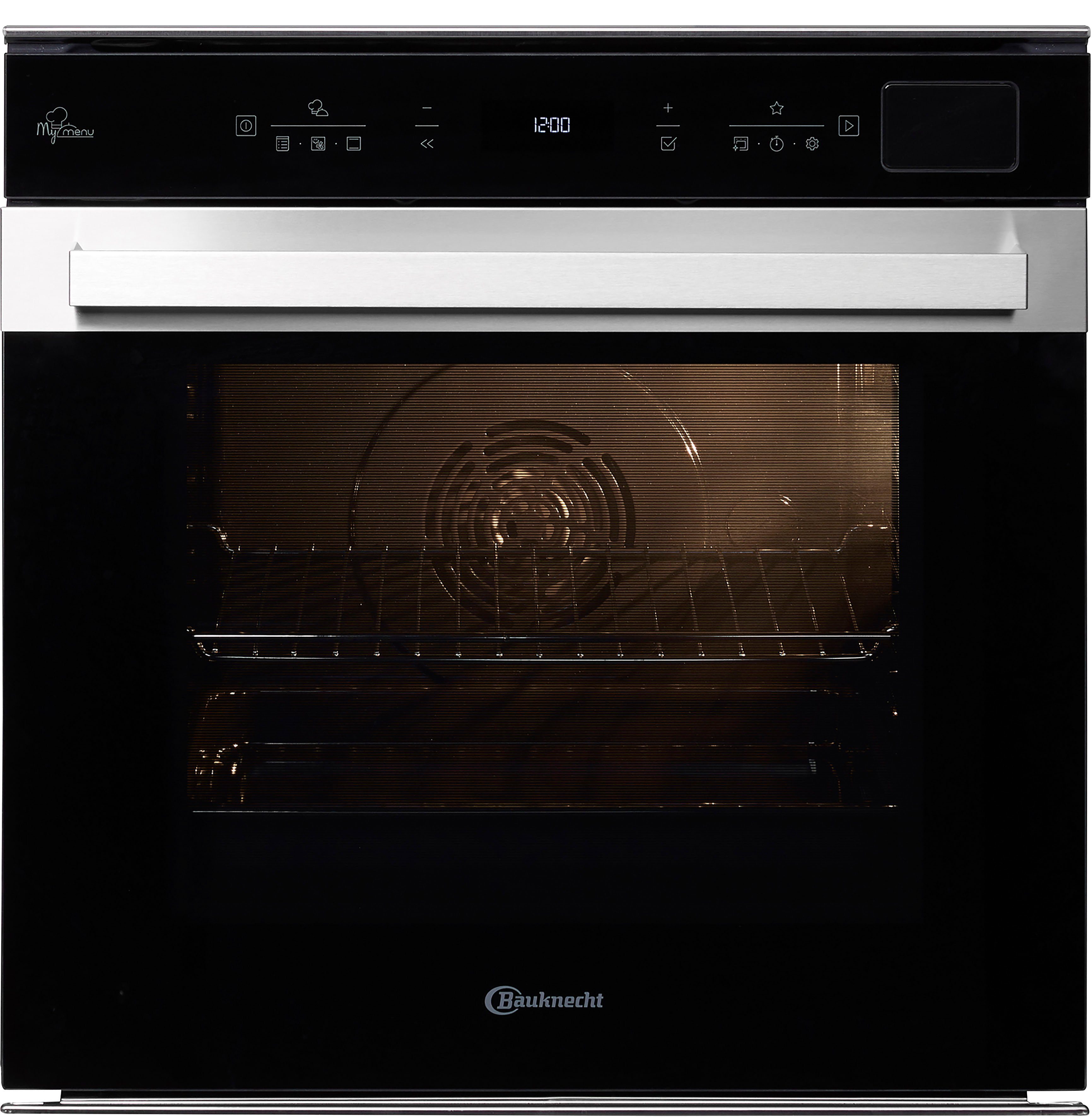 BAUKNECHT Dampfbackofen BIK7 CSH8TS PT, DiamondClean, Active Steam
