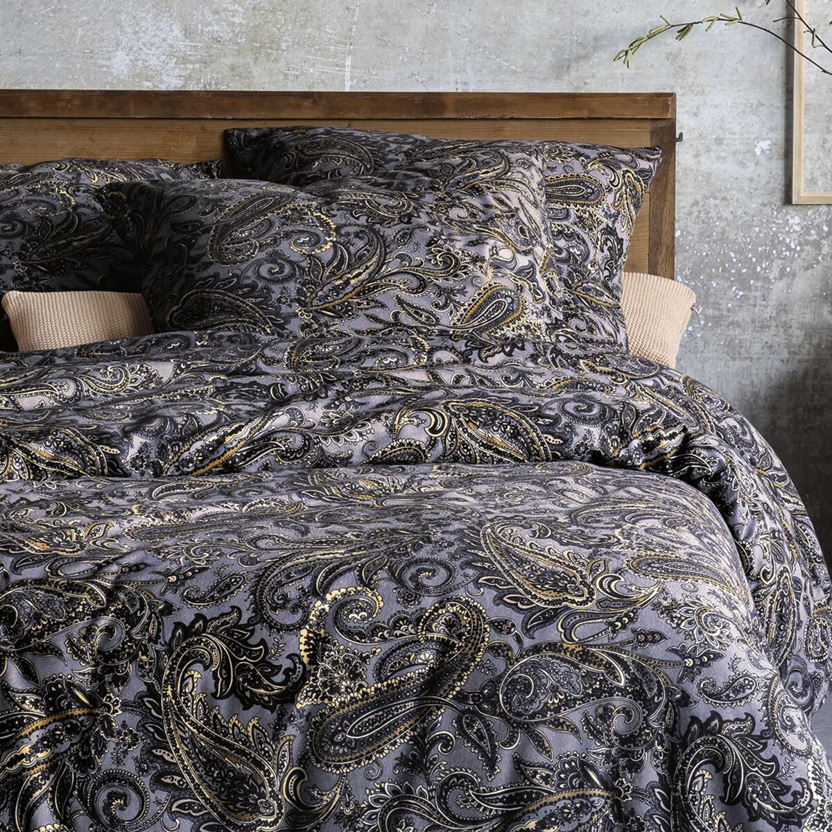 Irisette Edelflanell Bettwäsche Alpaka 8470 grau