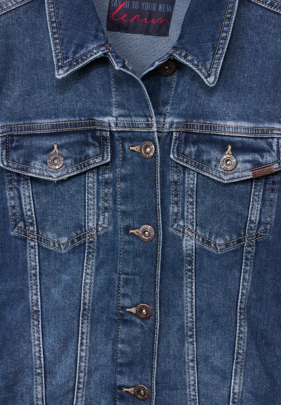 Street One Jeansjacke in Blau